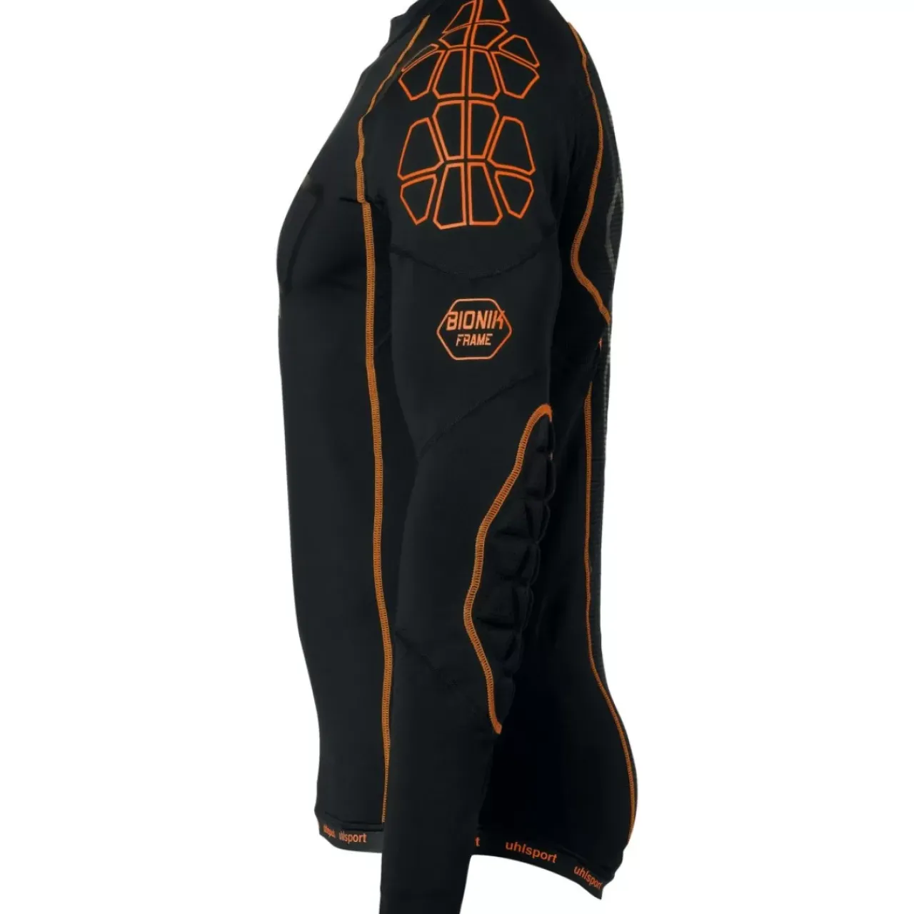 Hot uhlsport Bionikframe Baselayer Noir/Orange Fluo