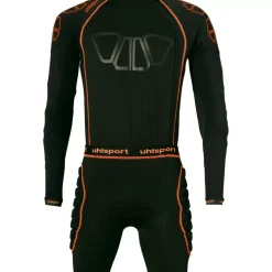 Discount uhlsport Bionikframe Bodysuit Noir/Orange Fluo