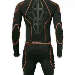 Discount uhlsport Bionikframe Bodysuit Noir/Orange Fluo
