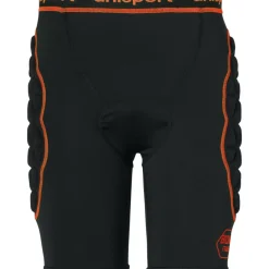 New uhlsport Bionikframe Padded Short Noir/Orange Fluo