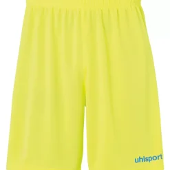 uhlsport Center Basic Shorts Jaune Fluo/Radar Bleu