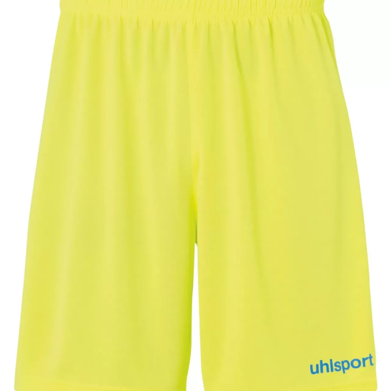 uhlsport Center Basic Shorts Jaune Fluo/Radar Bleu