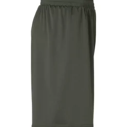 Hot uhlsport Club Shorts Dark Olive/Jaune Fluo