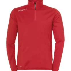 Sale uhlsport Essential 1/4 Zip Top Rouge/Blanc