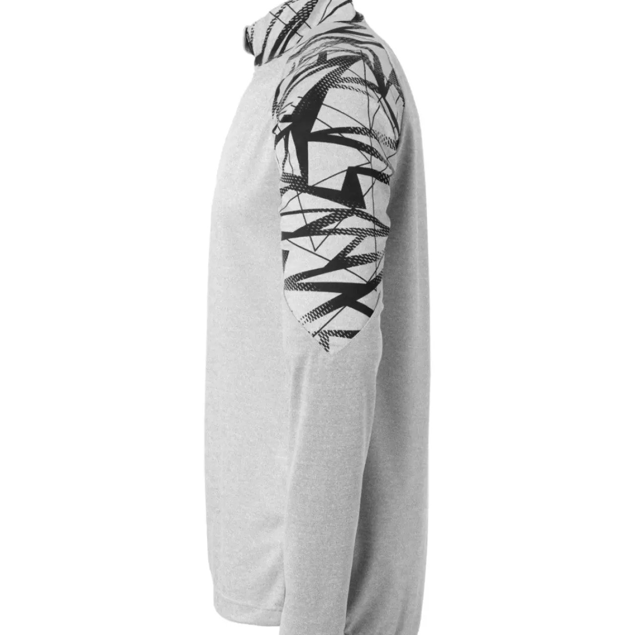 Clearance uhlsport Goal 25 1/4 Zip Top Gris Fonce Chine/Noir