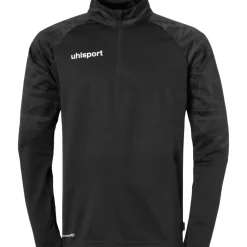 Clearance uhlsport Goal 25 1/4 Zip Top Noir/Anthracite