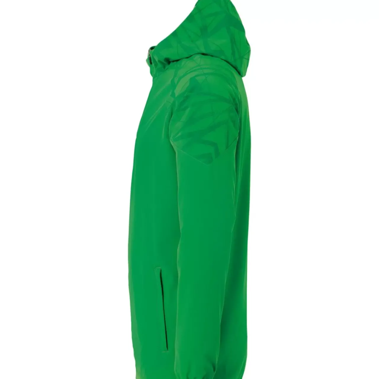 Outlet uhlsport Goal 25 Evo Woven Hood Jacket Vert/Lagon