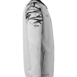 Outlet uhlsport Goal 25 Poly Jacke Gris Fonce Chine/Noir