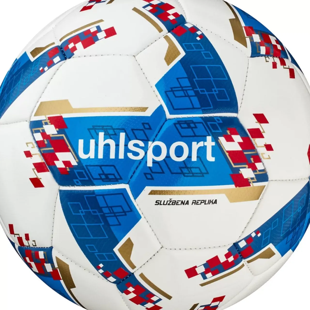 Clearance uhlsport Kroatia Team Blanc/Bleu Marine/Rouge