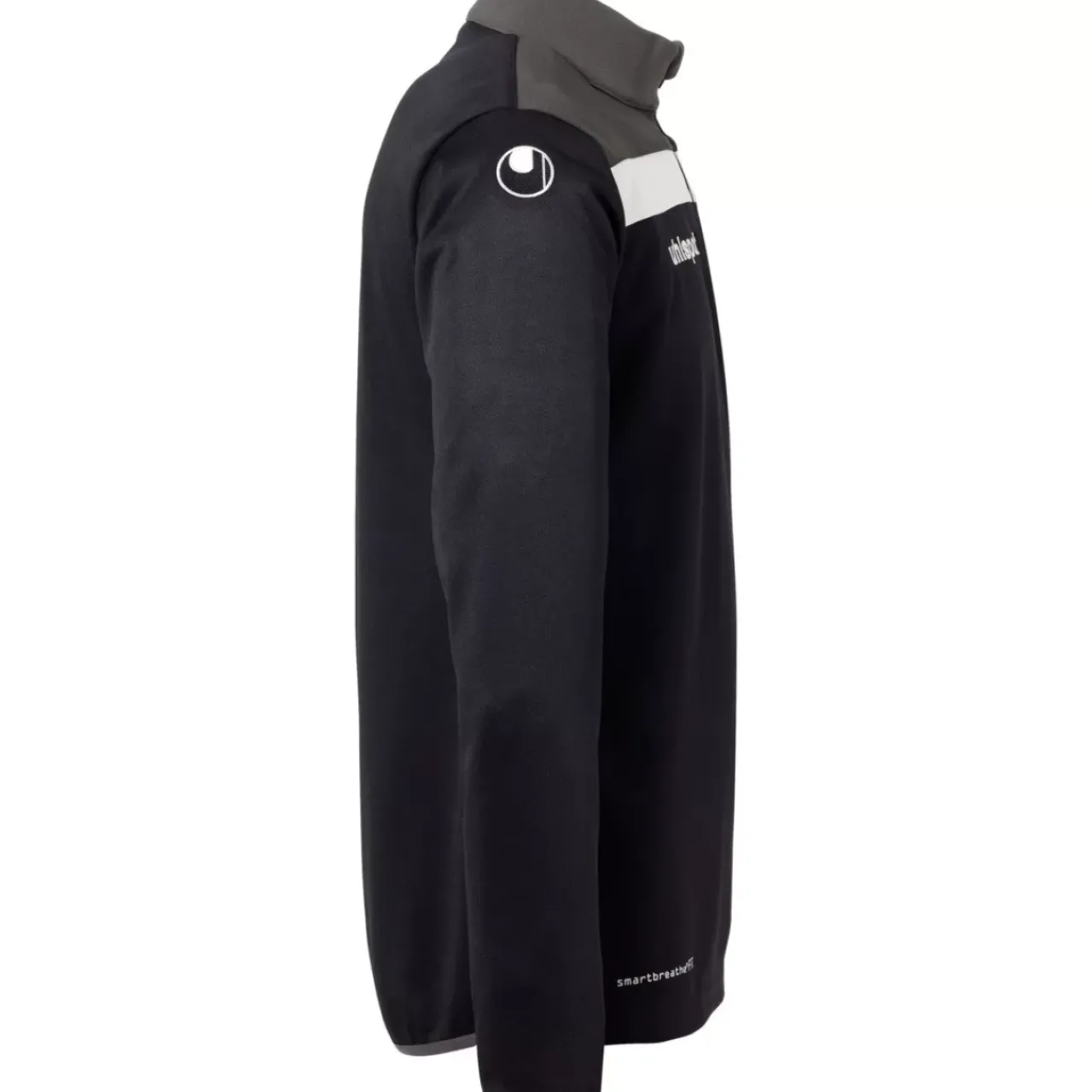 Discount uhlsport Offense 23 1/4 Zip Top Noir/Anthracite/Blanc