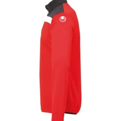 New uhlsport Offense 23 1/4 Zip Top Rouge/Noir/Blanc
