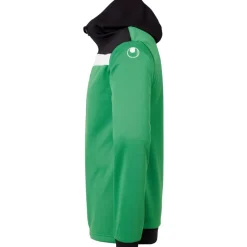 Hot uhlsport Offense 23 Multi Hood Jacket Vert/Noir/Blanc