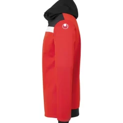 Discount uhlsport Offense 23 Multi Hood Jacket Rouge/Noir/Blanc