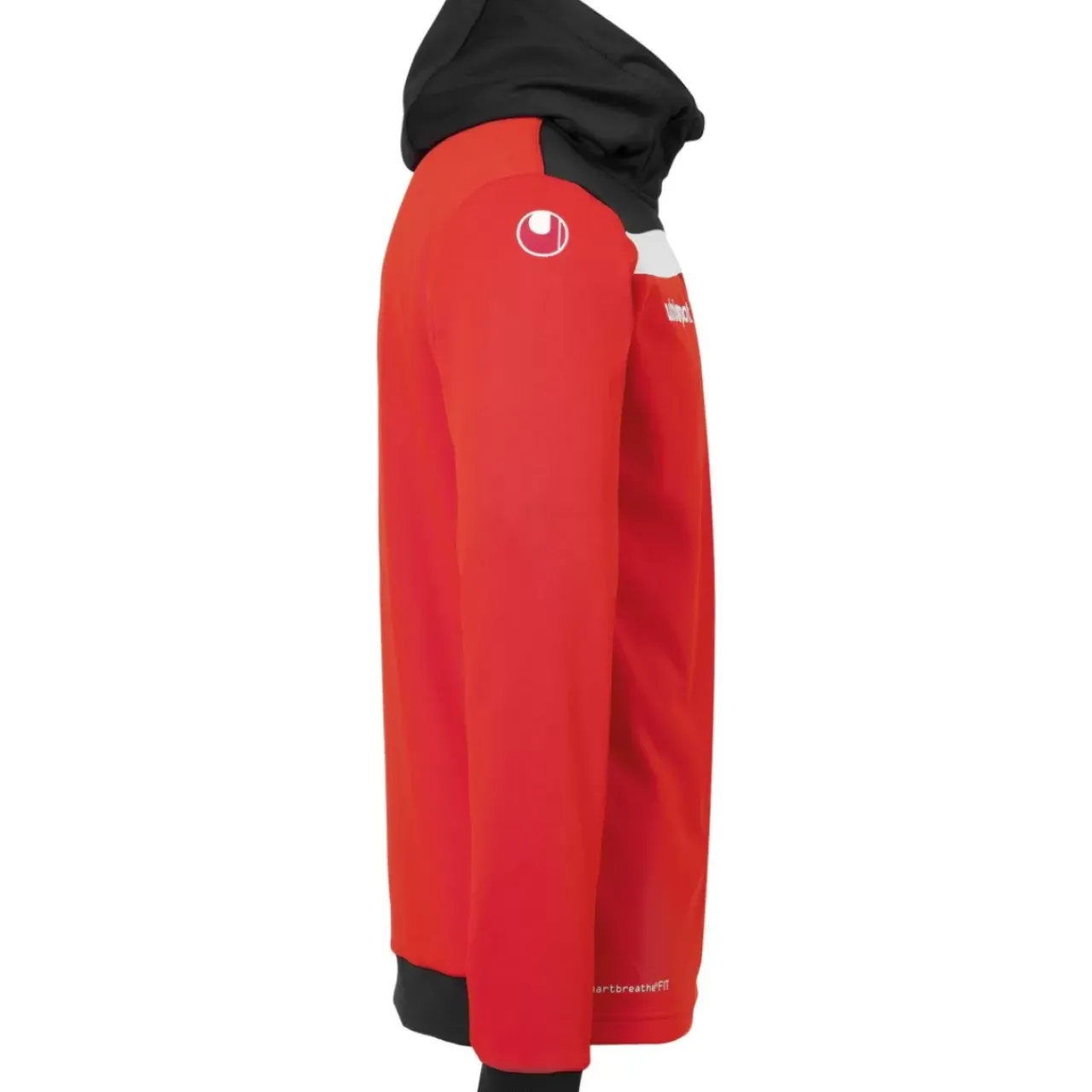 Discount uhlsport Offense 23 Multi Hood Jacket Rouge/Noir/Blanc