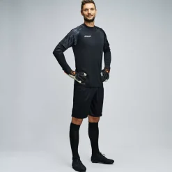 uhlsport Reaction Goalkeeper Set Noir/Anthracite