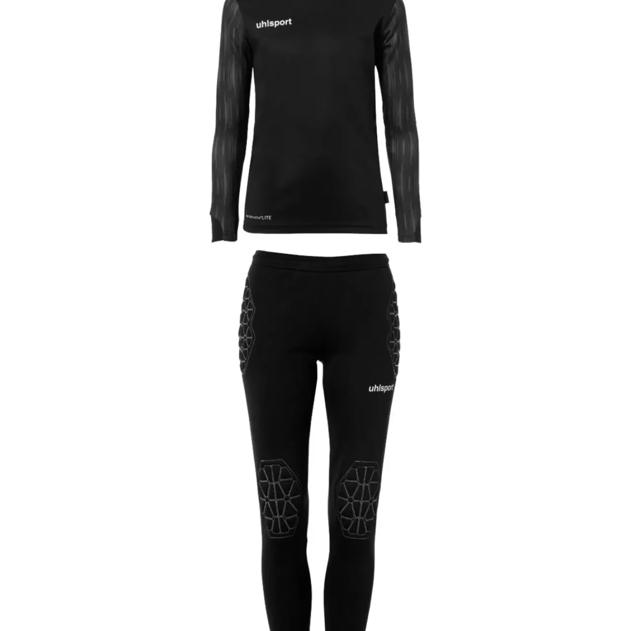 Discount uhlsport Reaction Goalkeeper Set Junior Noir