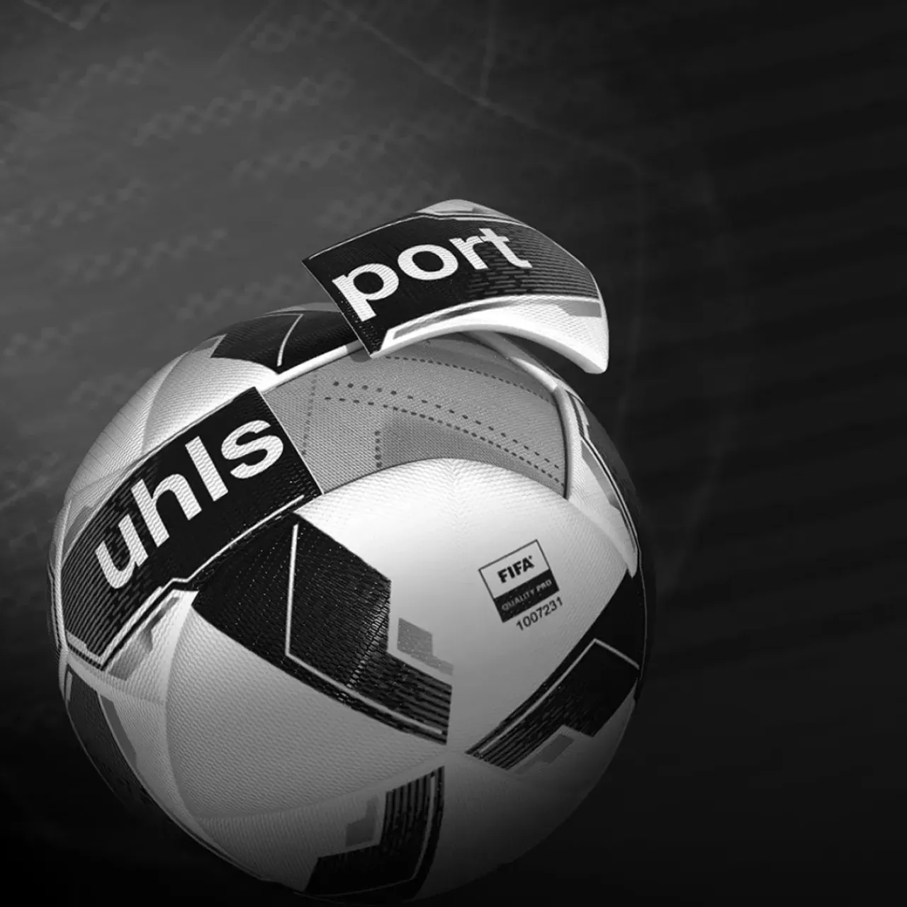 uhlsport Revolution Thermobonded Blanc/Noir/Argent