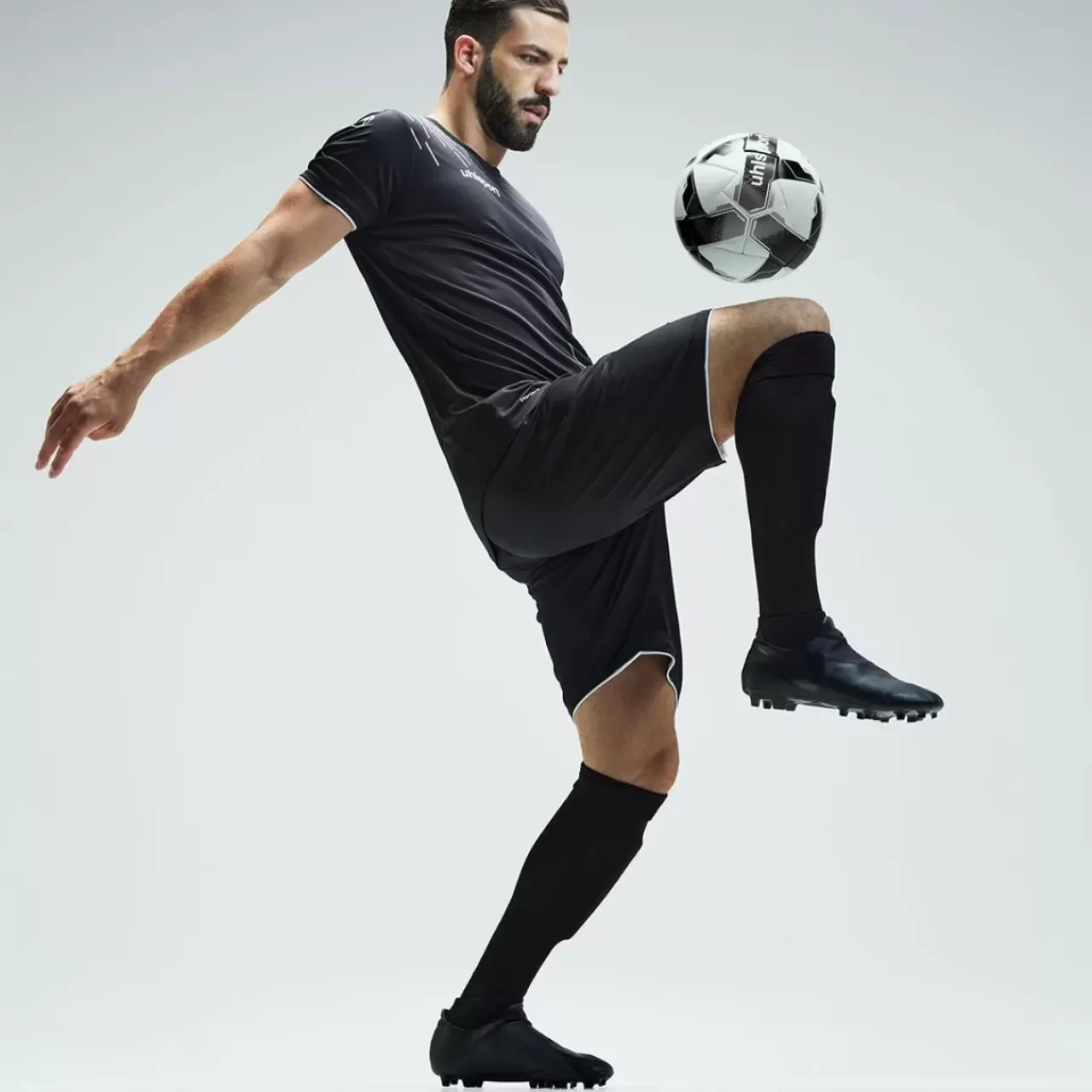 uhlsport Revolution Thermobonded Blanc/Noir/Argent