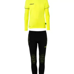 New uhlsport Save Goalkeeper Set Junior Jaune Fluo/Noir