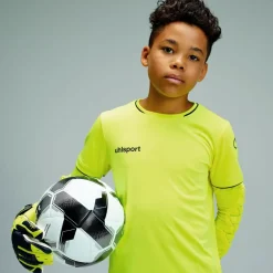 New uhlsport Save Goalkeeper Set Junior Jaune Fluo/Noir