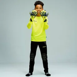 New uhlsport Save Goalkeeper Set Junior Jaune Fluo/Noir