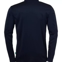 Hot uhlsport Score 26 1/4 Zip Top Marine/Fluo Gelb