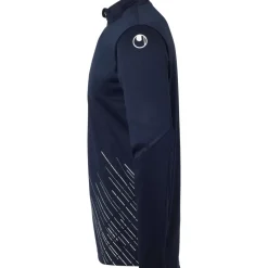 Best uhlsport Score 26 1/4 Zip Top Bleu Marine/Blanc