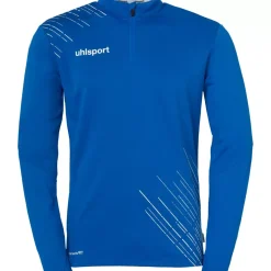 Sale uhlsport Score 26 1/4 Zip Top Azur/Blanc