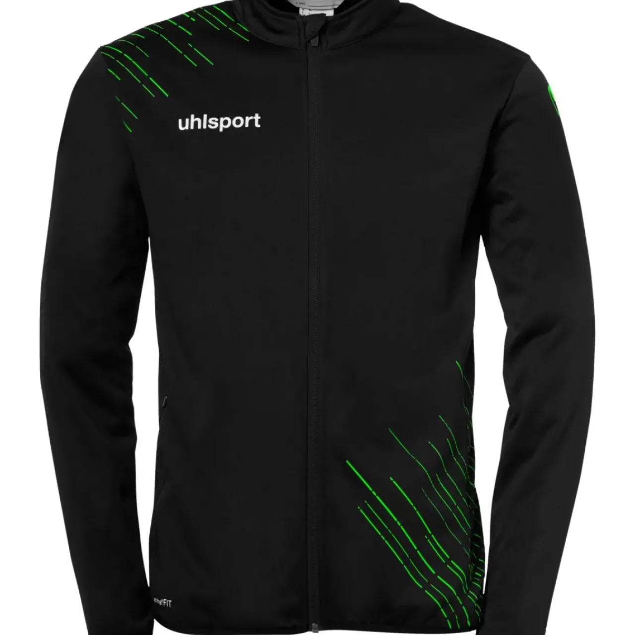 Sale uhlsport Score 26 Classic Jacket Noir/Vert Fluo