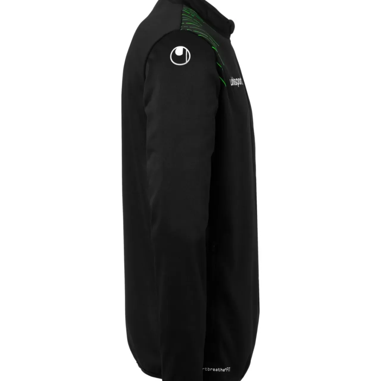 Sale uhlsport Score 26 Classic Jacket Noir/Vert Fluo