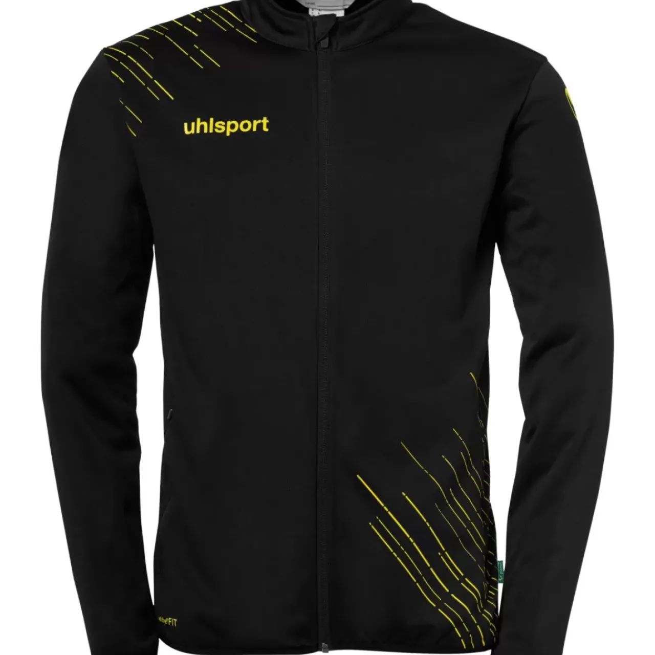 Clearance uhlsport Score 26 Classic Jacket Noir/Jaune Citron