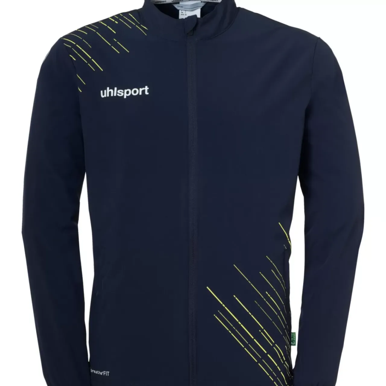 Clearance uhlsport Score 26 Evo Woven Jacket Marine/Fluo Gelb