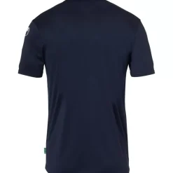 Clearance uhlsport Score 26 Poly Polo Marine/Fluo Gelb