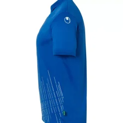 uhlsport Score 26 Poly Polo Azur/Blanc