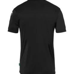 Sale uhlsport Score 26 Poly Polo Noir/Vert Fluo