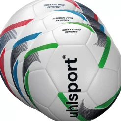 New uhlsport Soccer Pro Synergy Blanc/Bleu Marine