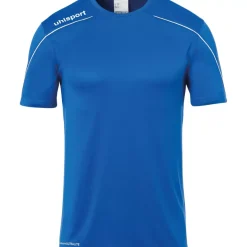 Outlet uhlsport Stream 22 Trikot Kurzarm Azur/Blanc