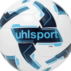 uhlsport Team Blanc/Bleu Marine/Bleu Ciel Clair